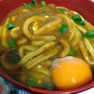 レトルトカレーで簡単♪旨いカレーうどん